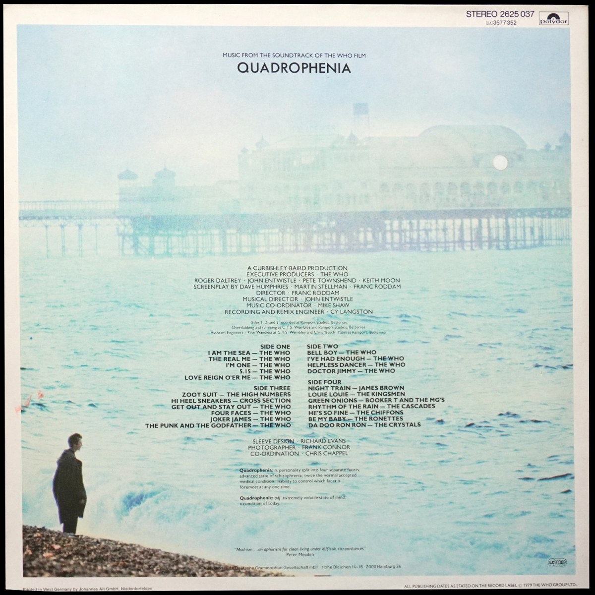 LP V/A — Quadrophenia (Music From The Soundtrack Of The Who Film) (2LP) фото 2