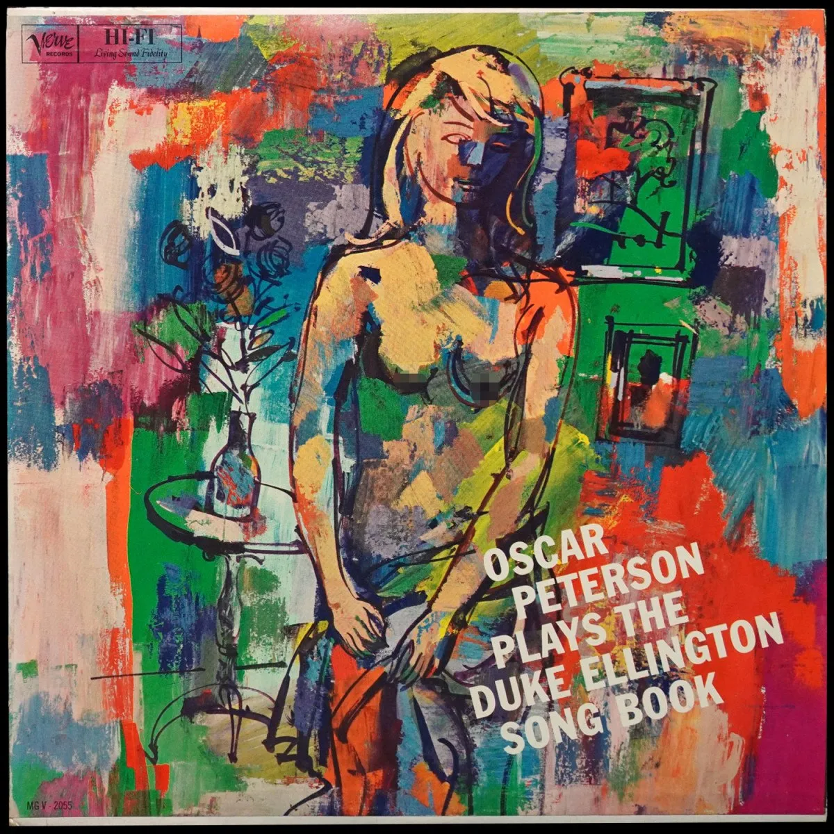 LP Oscar Peterson — Oscar Peterson Plays The Duke Ellington Song Book (моно) фото