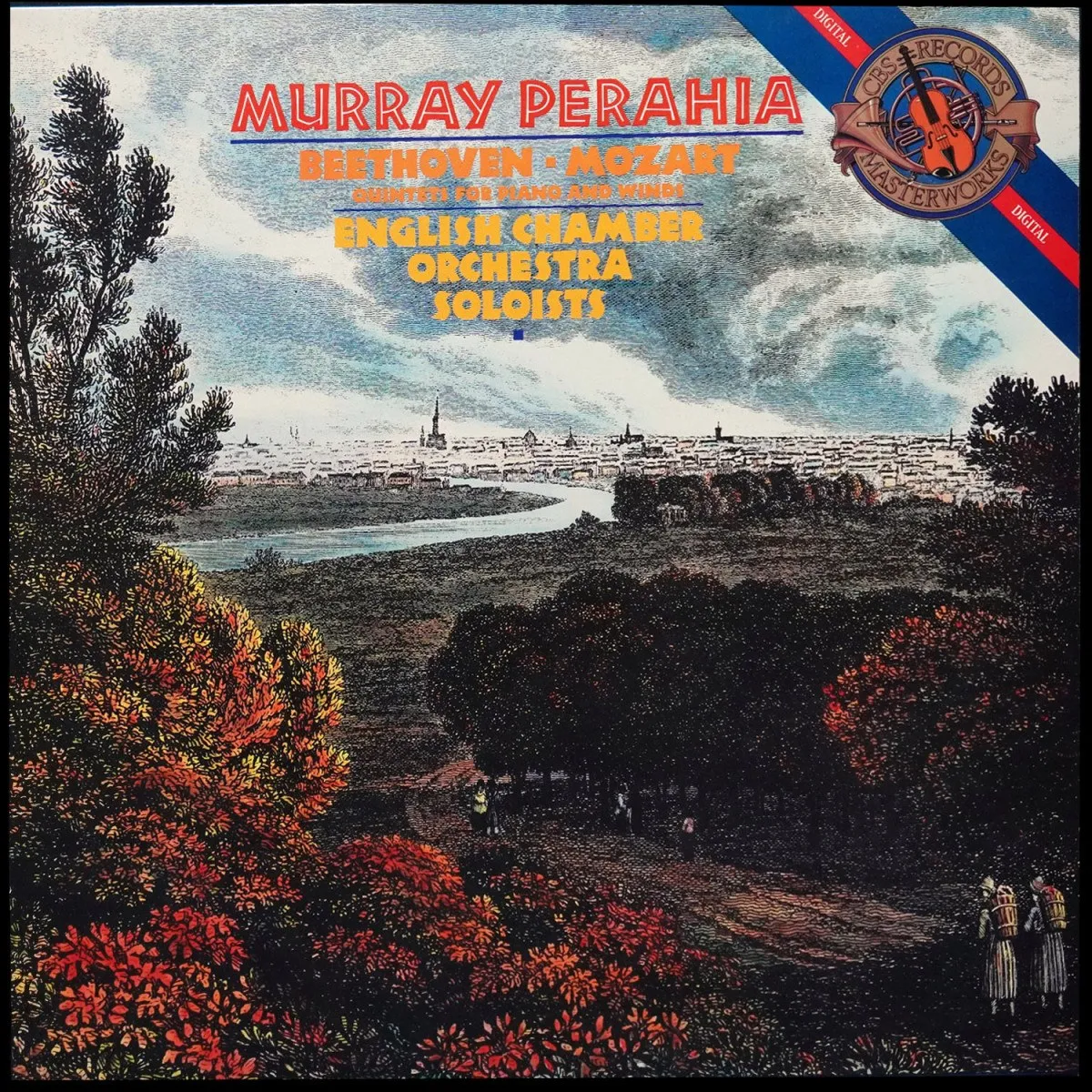 LP Murray Perahia — Beethoven / Mozart: Quintets For Piano And Winds фото