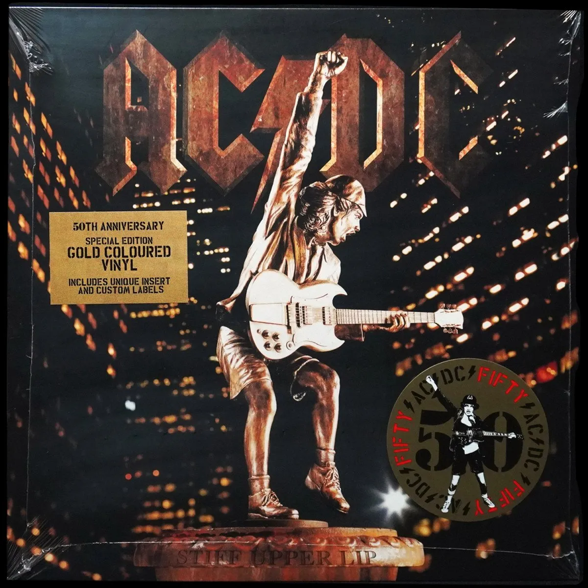 LP AC/DC — Stiff Upper Lip (цветной винил) фото