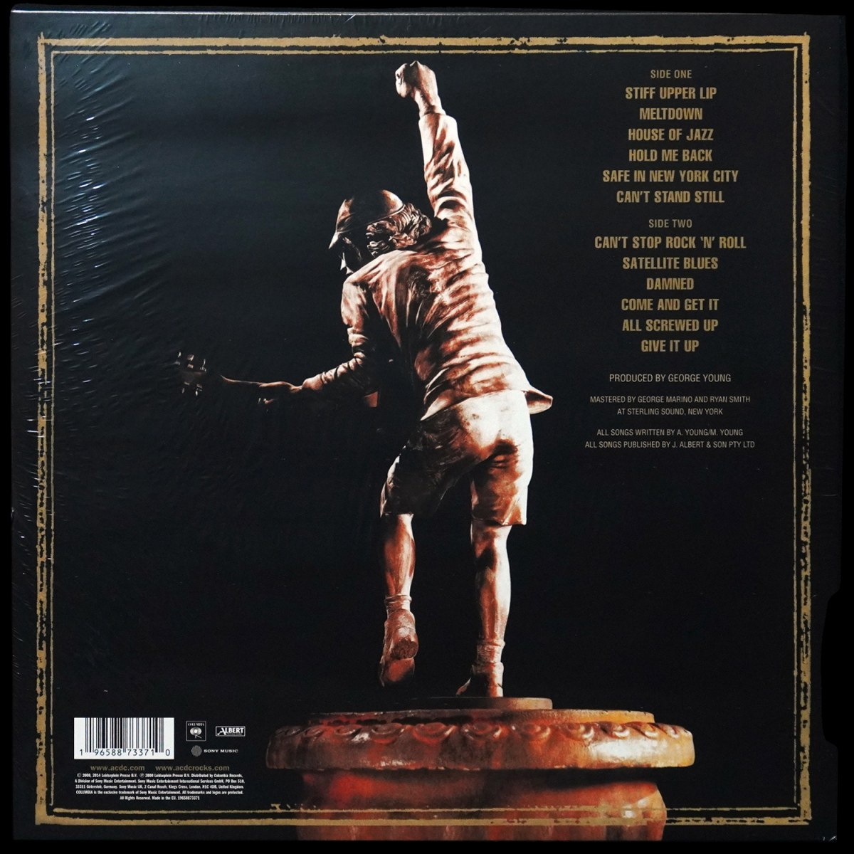 LP AC/DC — Stiff Upper Lip (цветной винил) фото 2