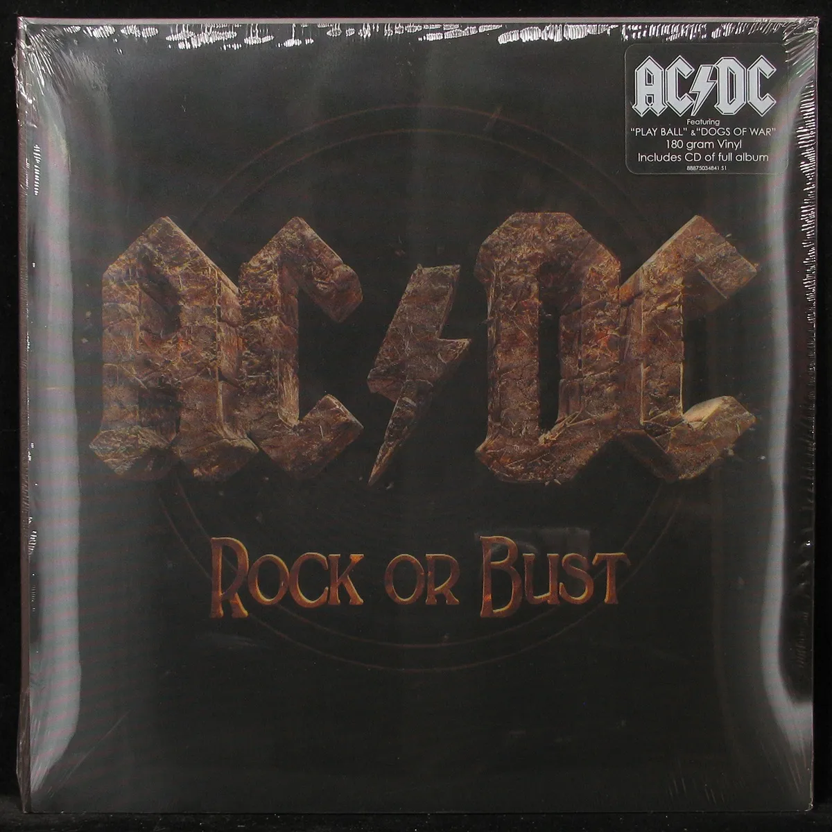 LP AC/DC — Rock Or Bust (+ CD, + буклет) фото