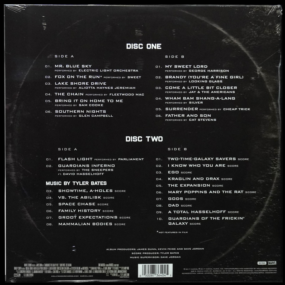 LP V/A — Guardians Of The Galaxy Vol. 2 (2LP) фото 2