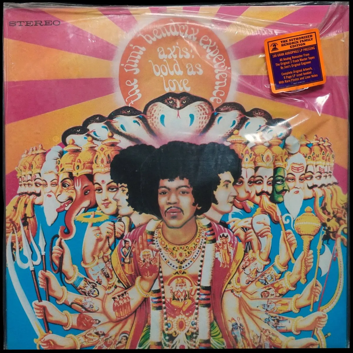 LP Jimi Hendrix — Axis: Bold As Love (+ буклет) фото