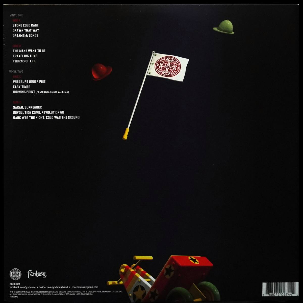 LP Gov't Mule — Revolution Come... Revolution Go (2LP) фото 2