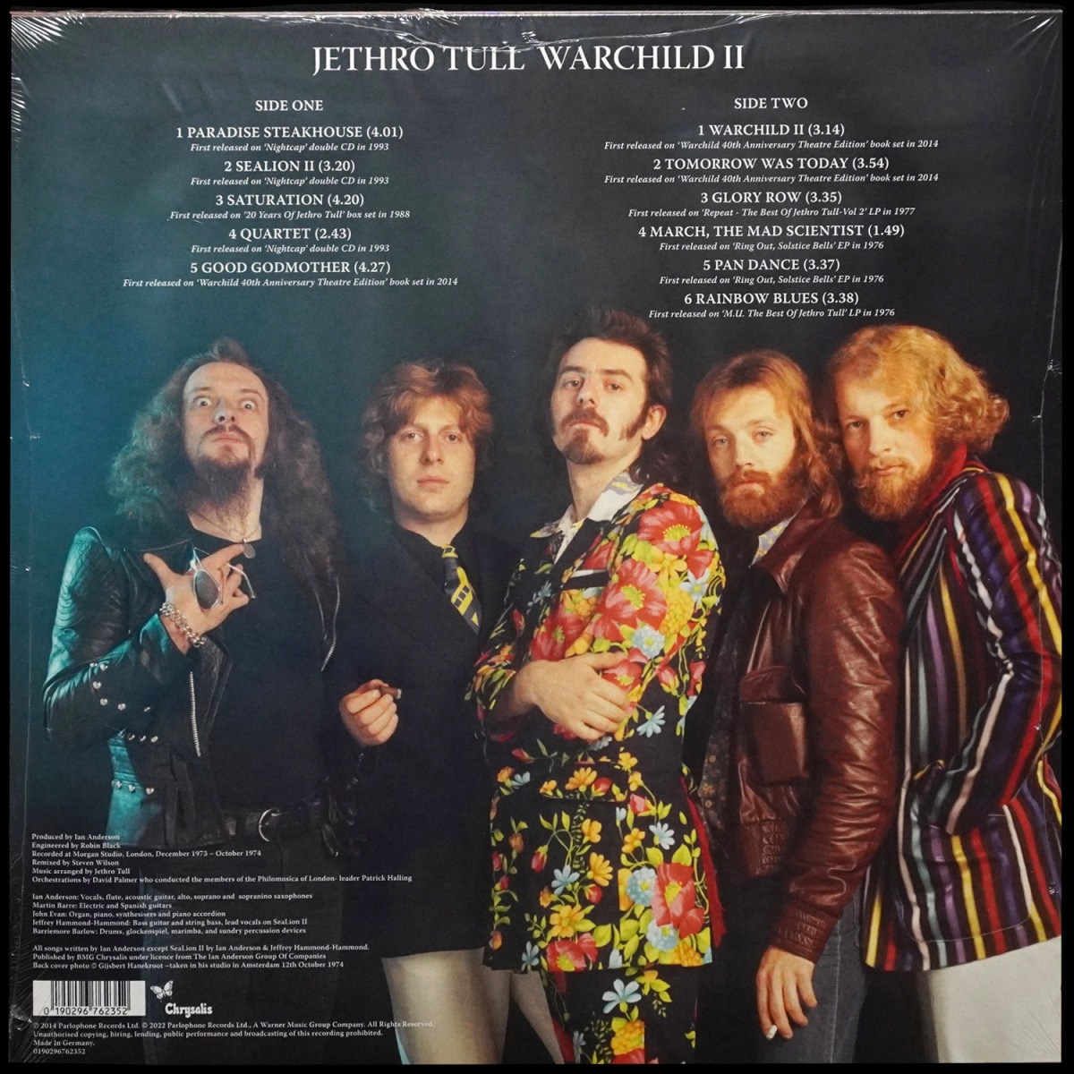 LP Jethro Tull — WarChild II фото 2