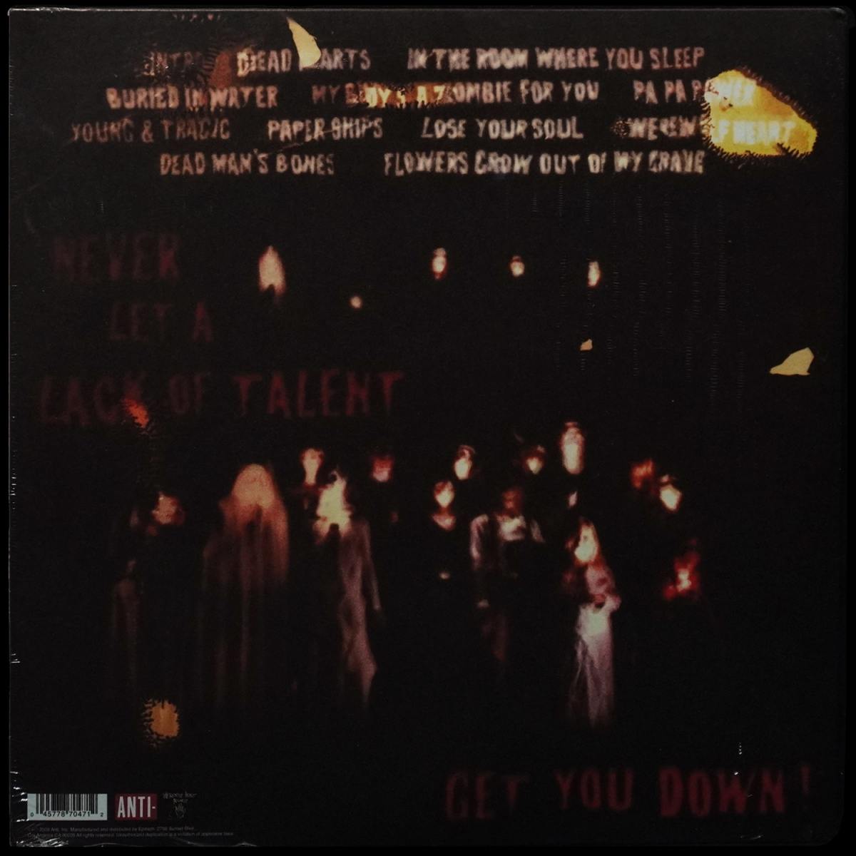 LP Dead Man's Bones — Dead Man's Bones (2LP) фото 2