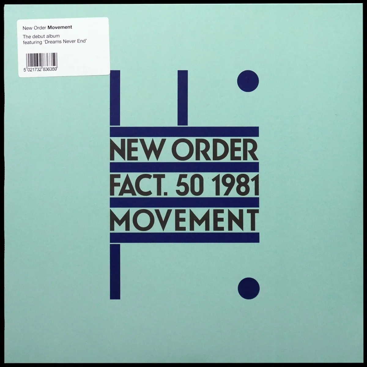 LP New Order — Movement фото