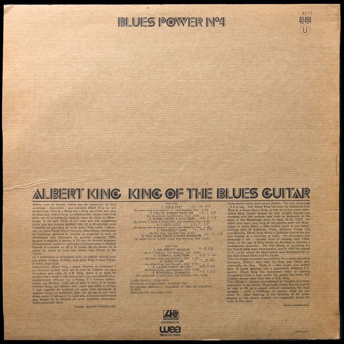 LP Albert King — King Of The Blues Guitar фото 2