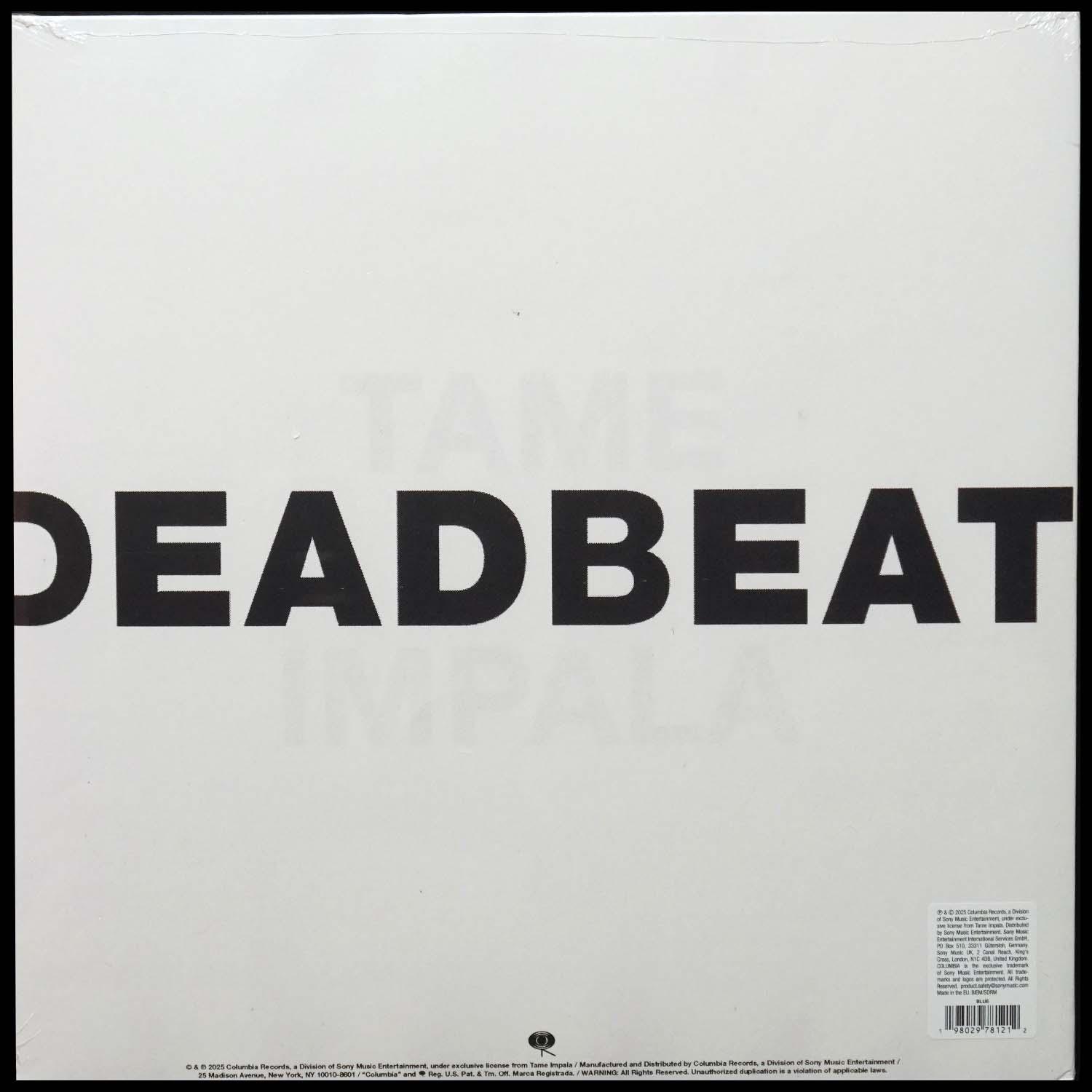 LP Tame Impala — Deadbeat (2LP, синий винил) фото 2