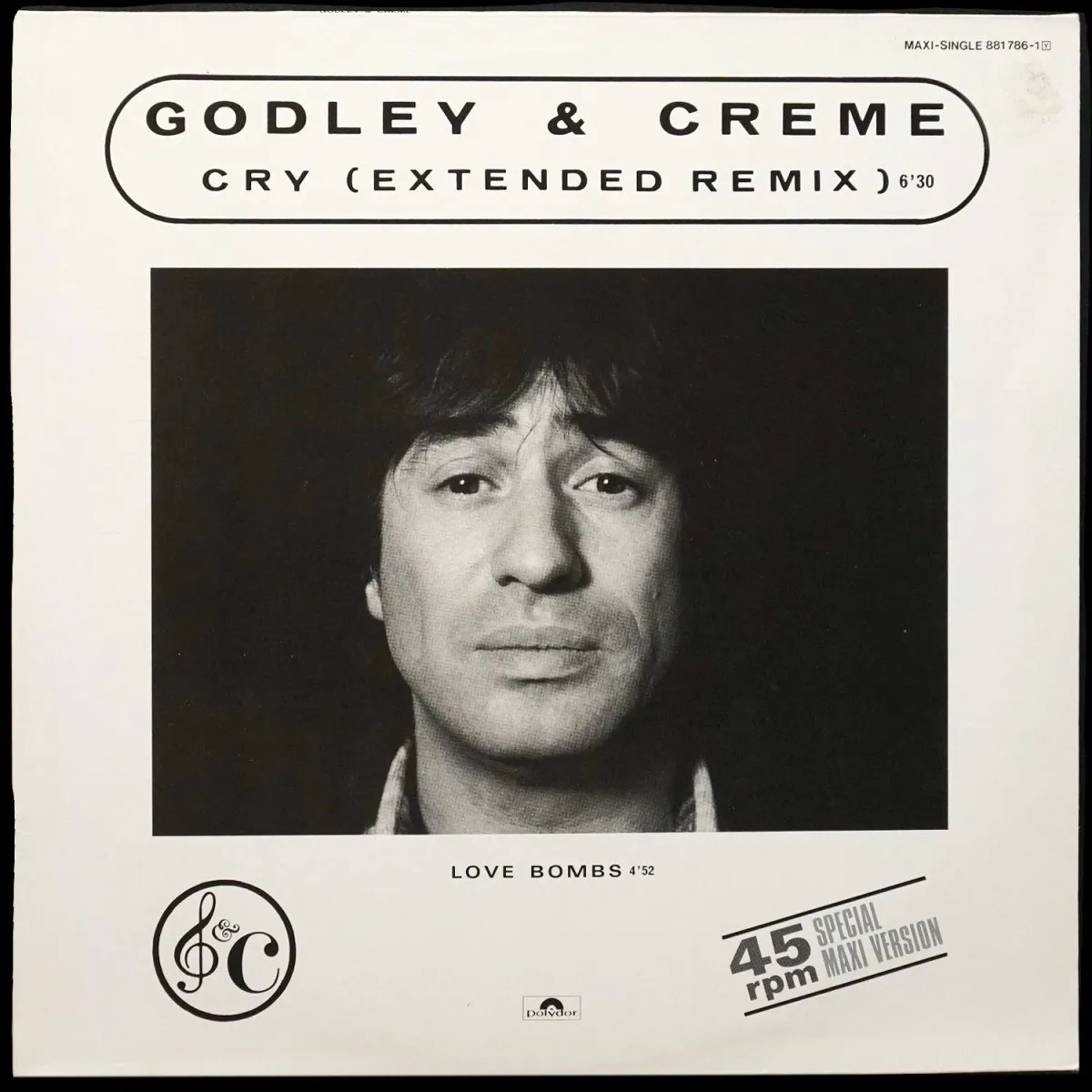 LP Godley & Creme — Cry (Extended Remix) (макси сингл) фото