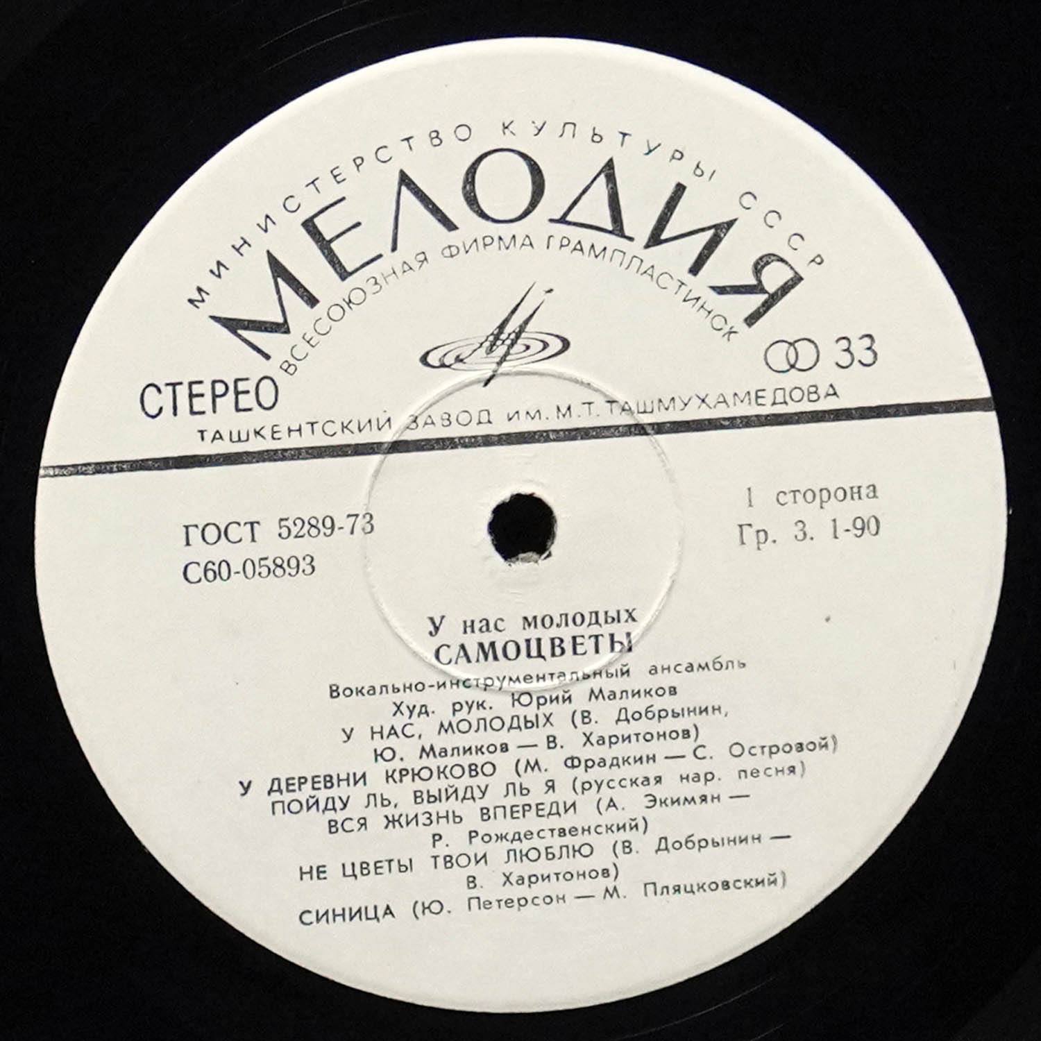 LP Самоцветы — У Нас Молодых фото 2