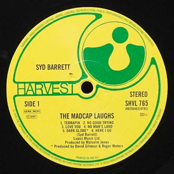 LP Syd Barrett — Madcap Laughs фото 3