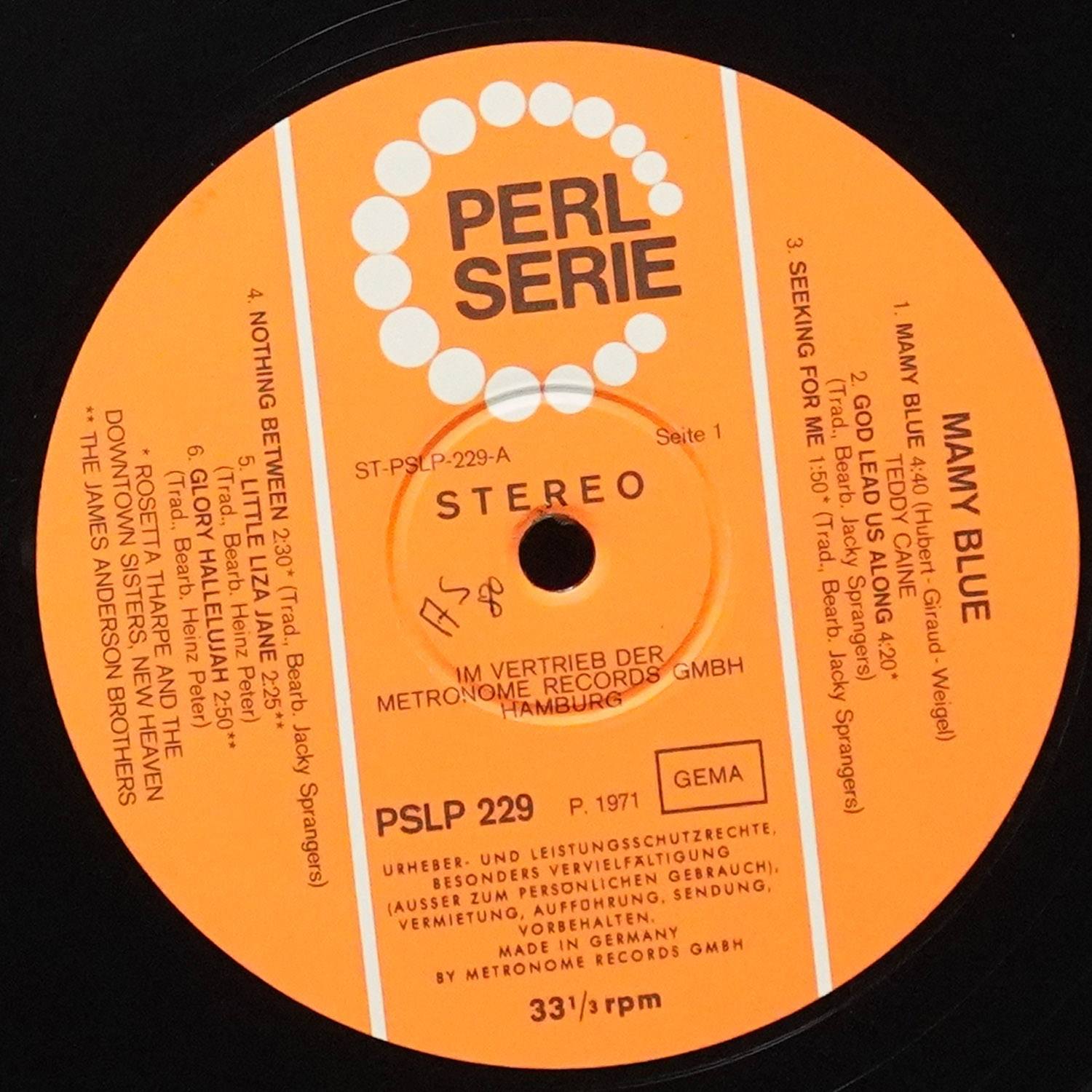LP V/A — Mamy Blue фото 2