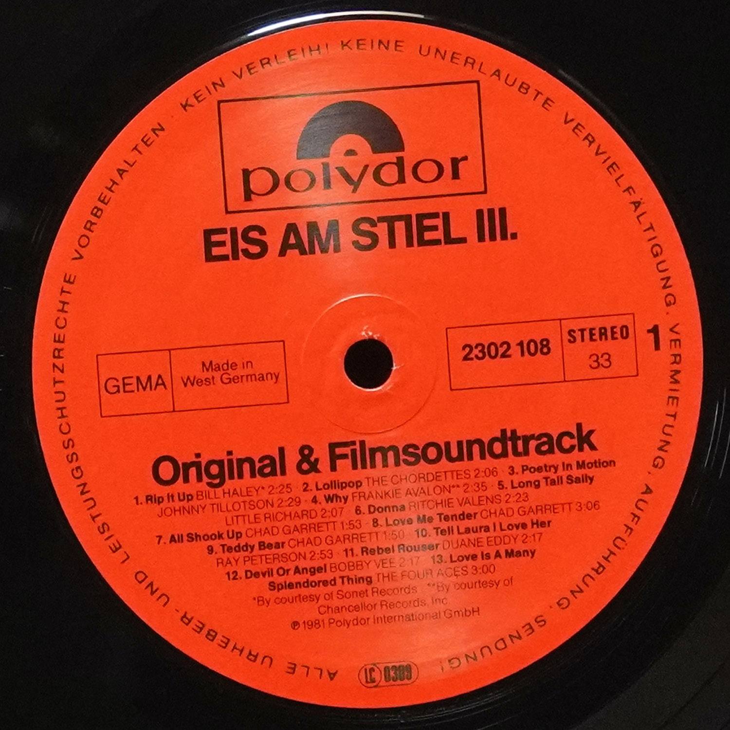 LP V/A — Eis Am Stiel 3 - Liebeleien фото 2