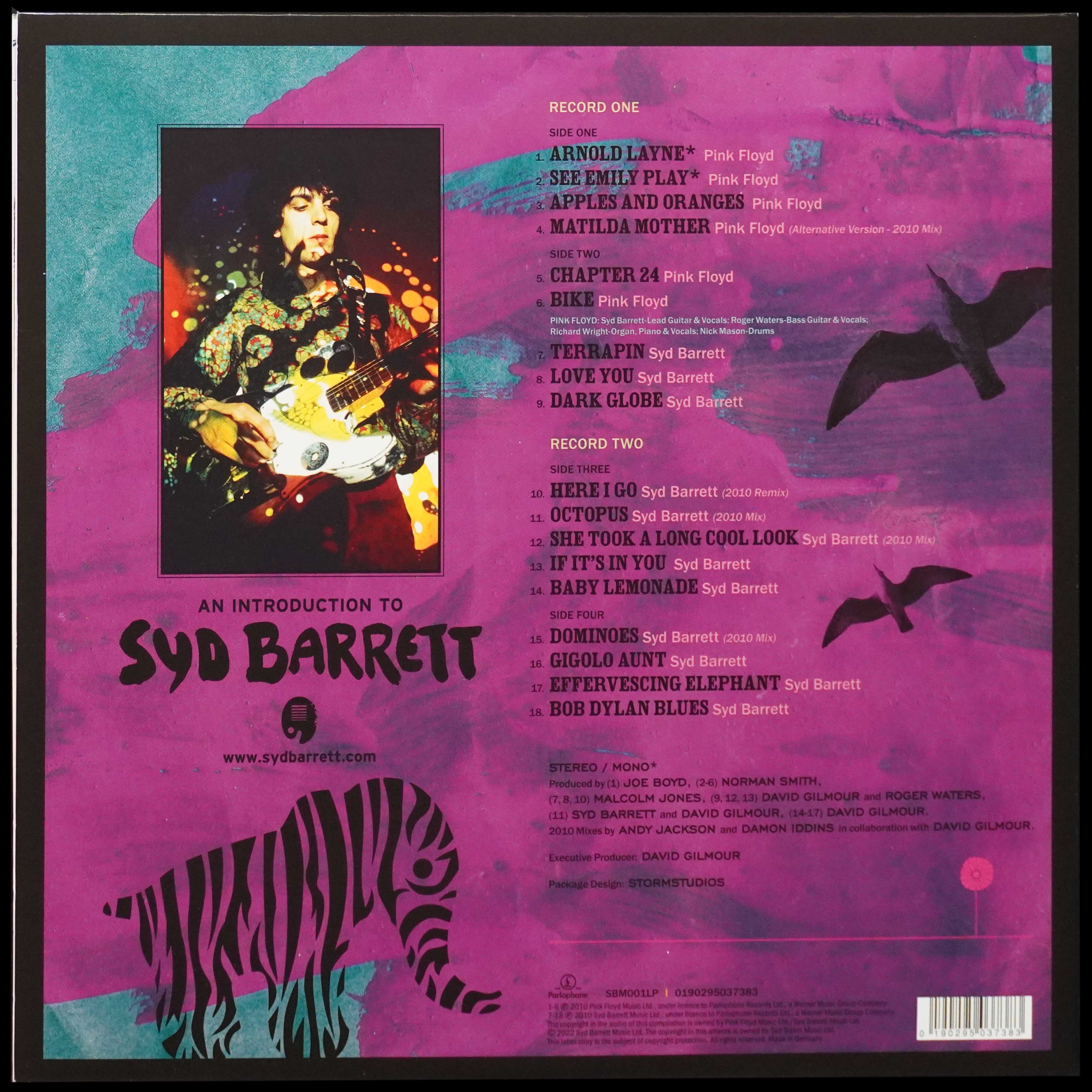 LP Syd Barrett — An Introduction To Syd Barrett (2LP) фото 2