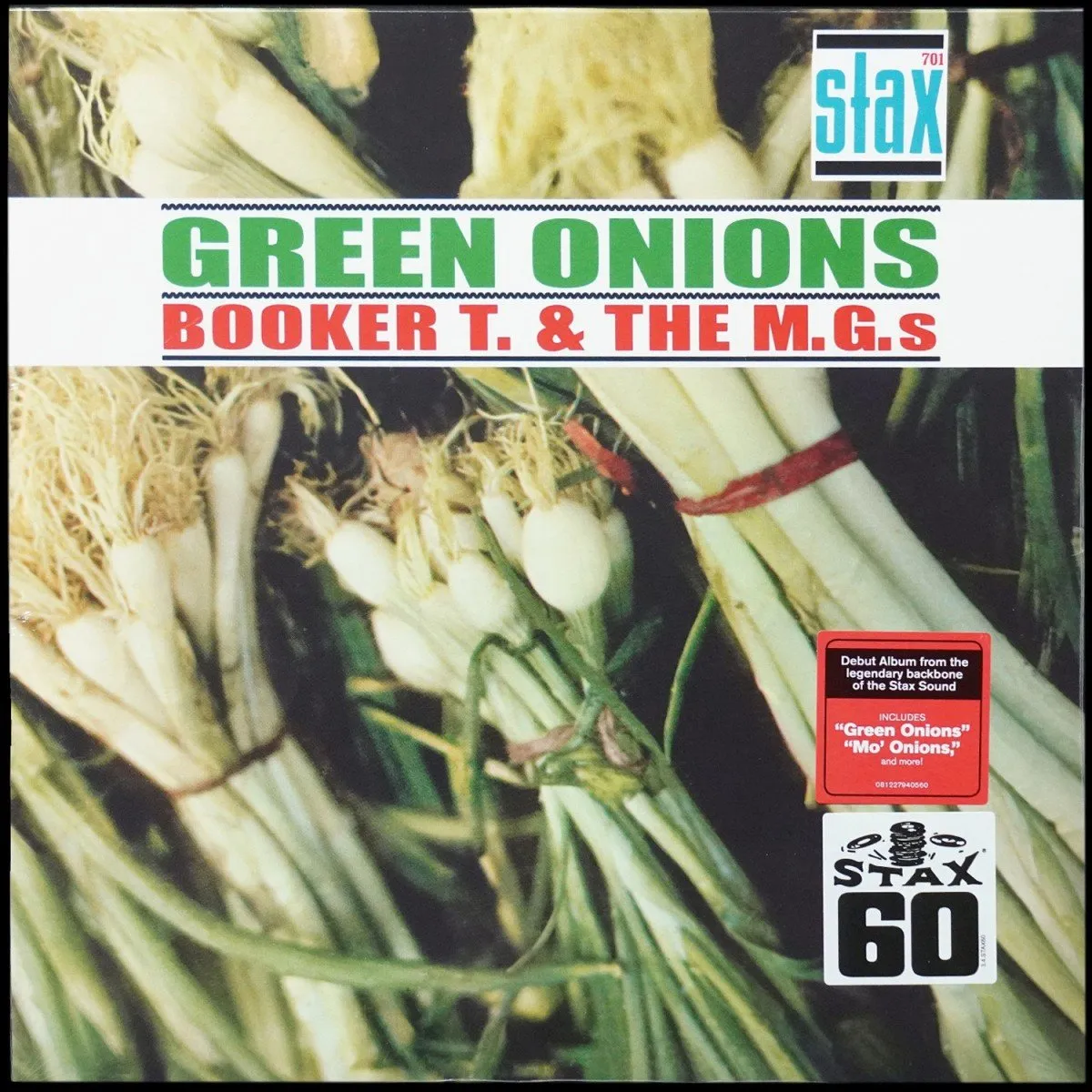 LP Booker T & The MG's — Green Onions (моно) фото