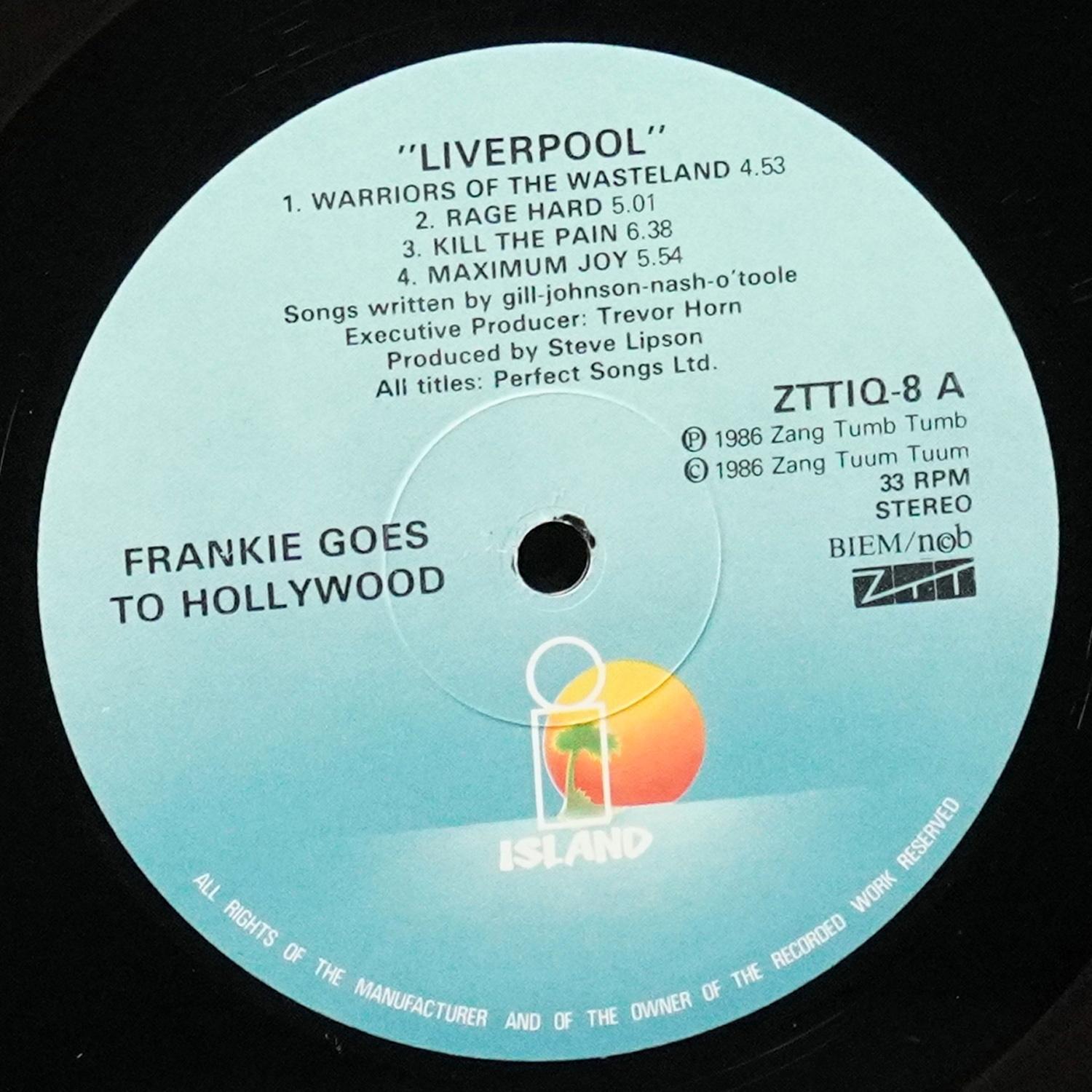 LP Frankie Goes To Hollywood — Liverpool фото 2