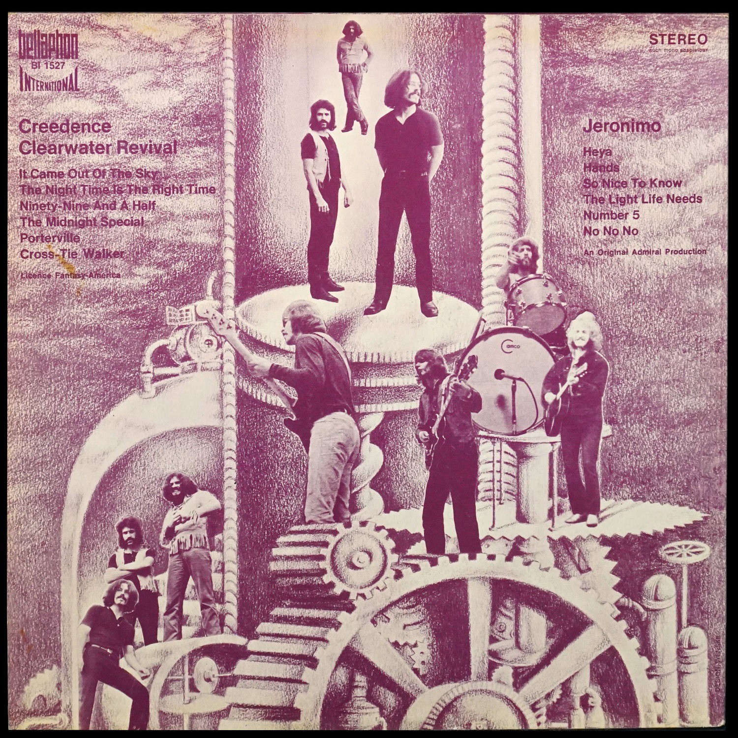LP Creedence Clearwater Revival — Spirit Orgaszmus (цветной винил) фото 2