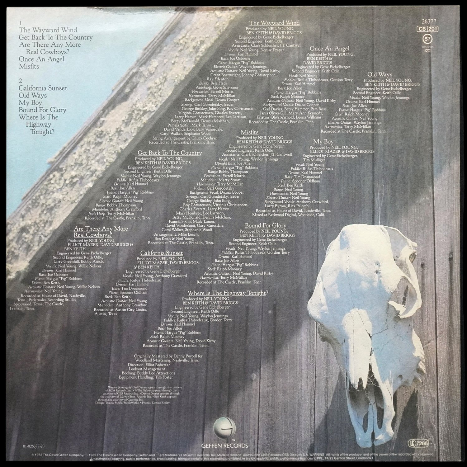 LP Neil Young — Old Ways фото 2
