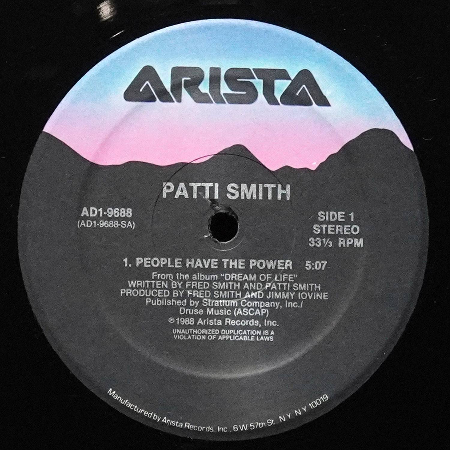 LP Patti Smith — People Have The Power (макси сингл) фото 3