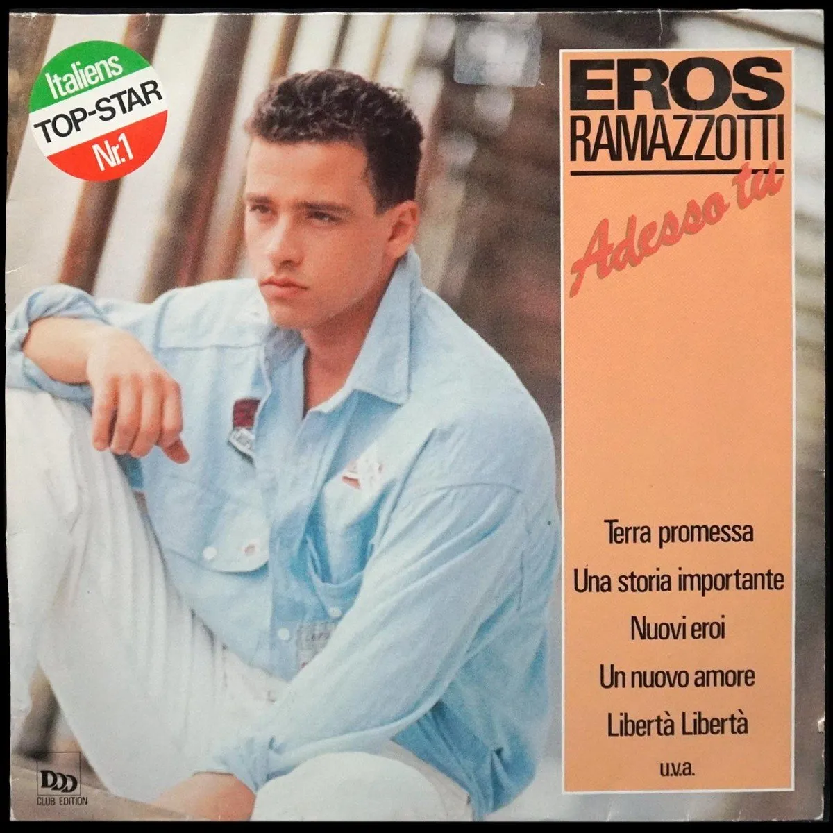LP Eros Ramazzotti — Adesso Tu (клубное издание) фото