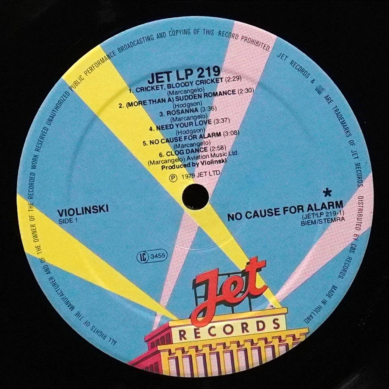 LP Violinski — No Cause For Alarm фото 2