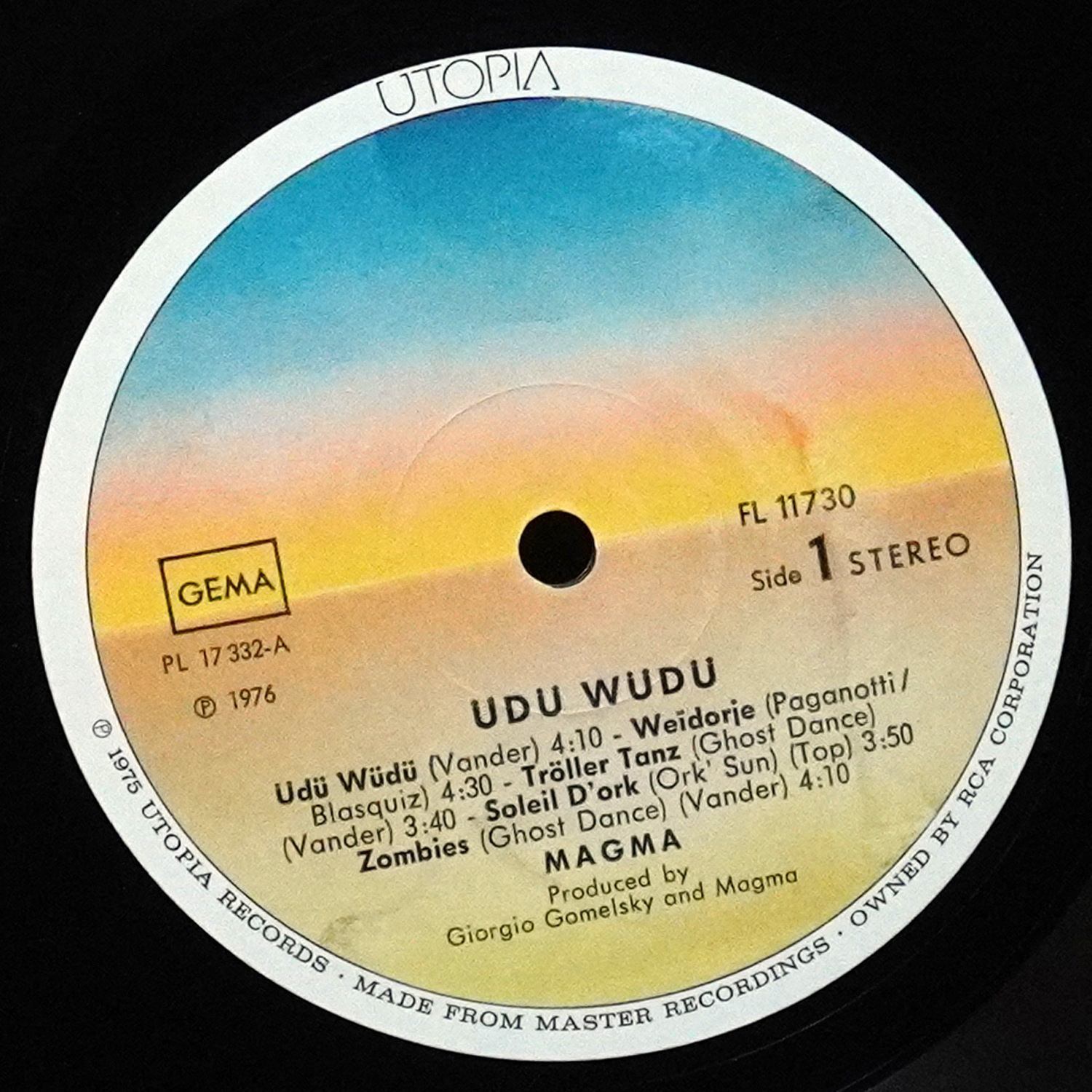 LP Magma — Udu Wudu фото 3