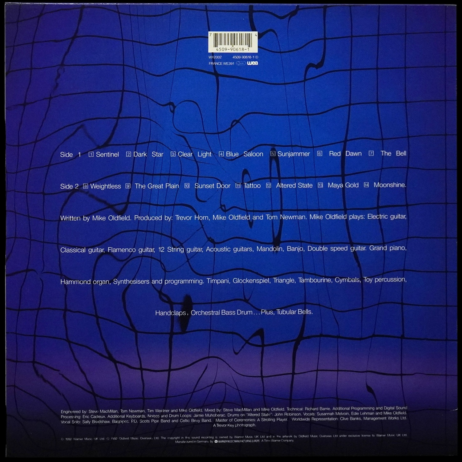 LP Mike Oldfield — Tubular Bells II фото 2