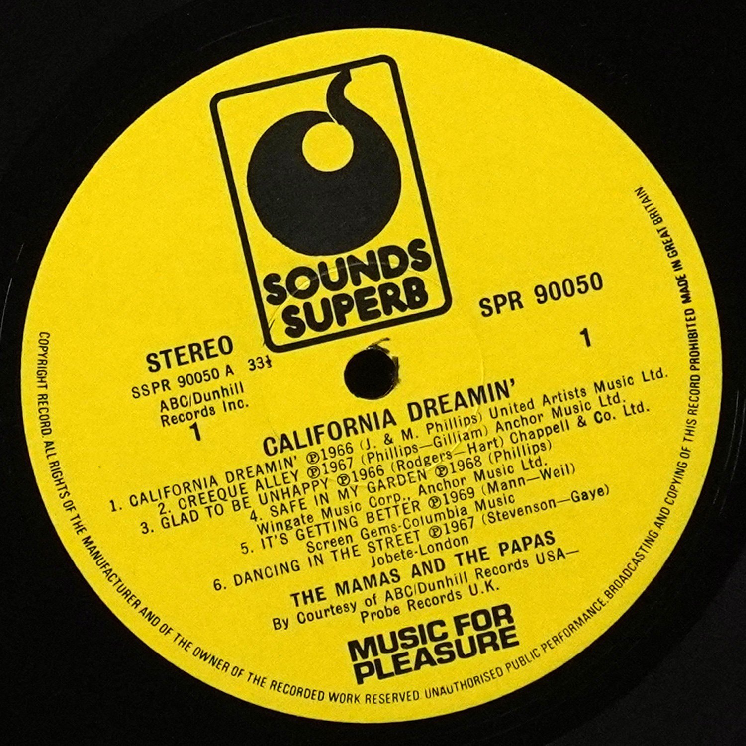 LP Mamas & The Papas — Best Of The Mamas & The Papas фото 2