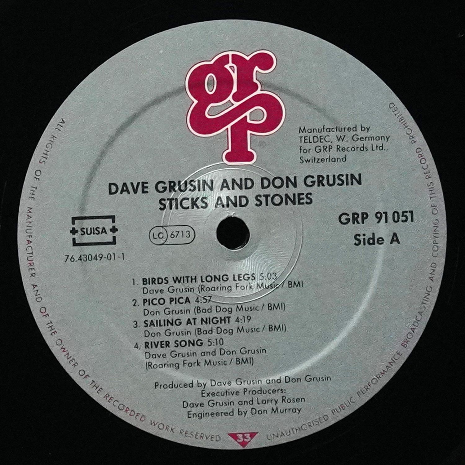 LP Dave Grusin — Sticks And Stones фото 2