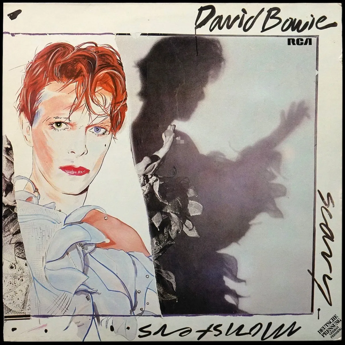 LP David Bowie — Scary Monsters фото
