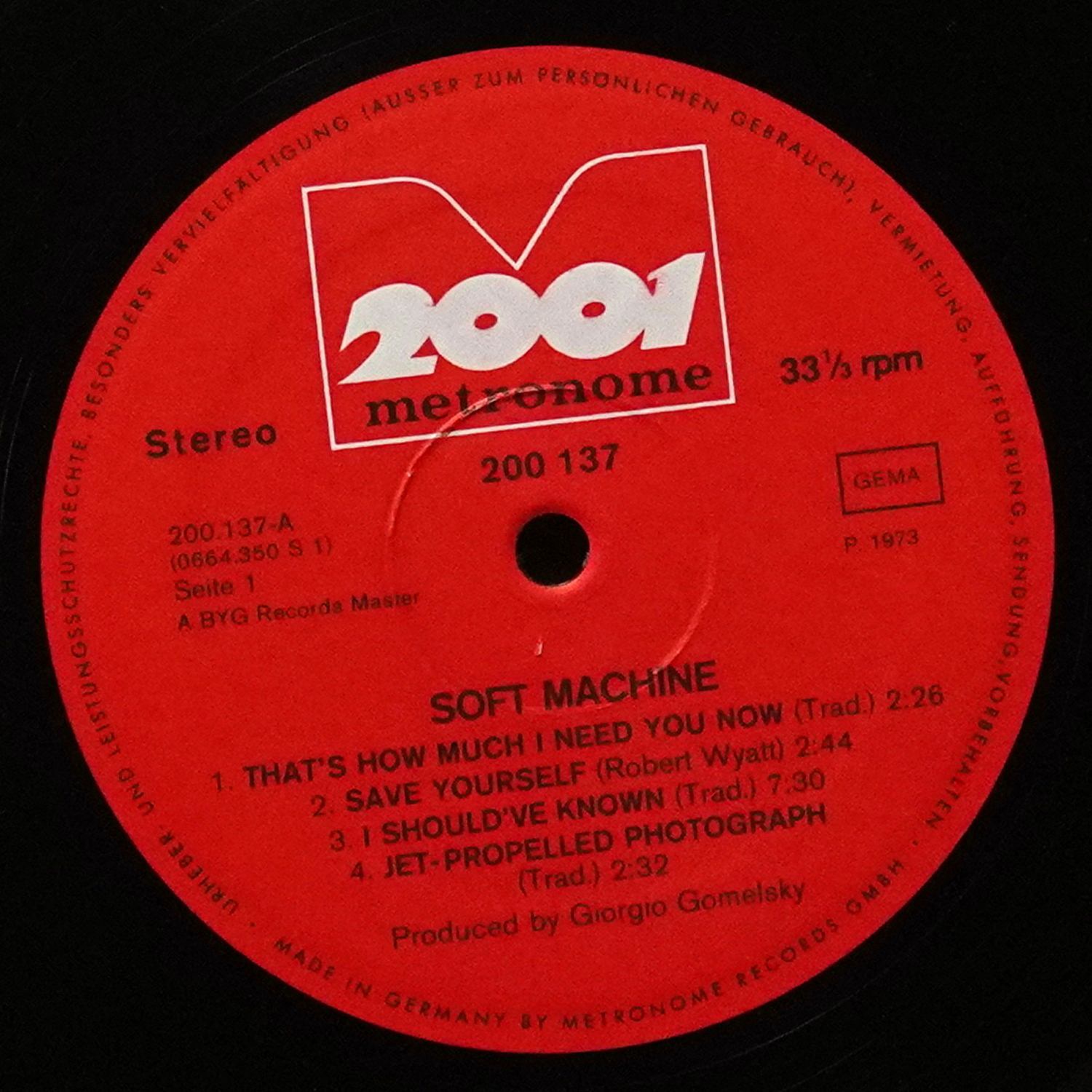 LP Soft Machine — Soft Machine фото 3