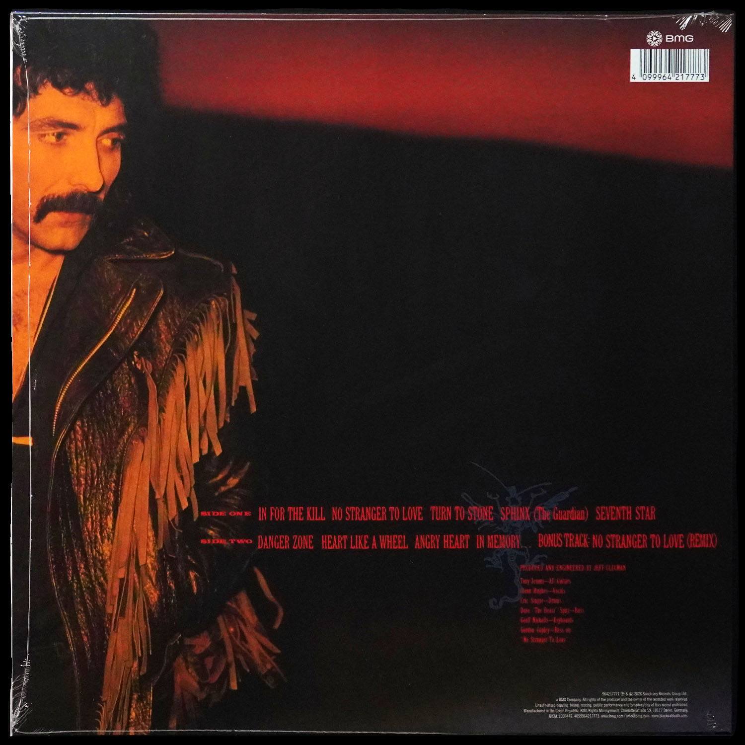 LP Black Sabbath — Seventh Star (цветной винил) фото 2