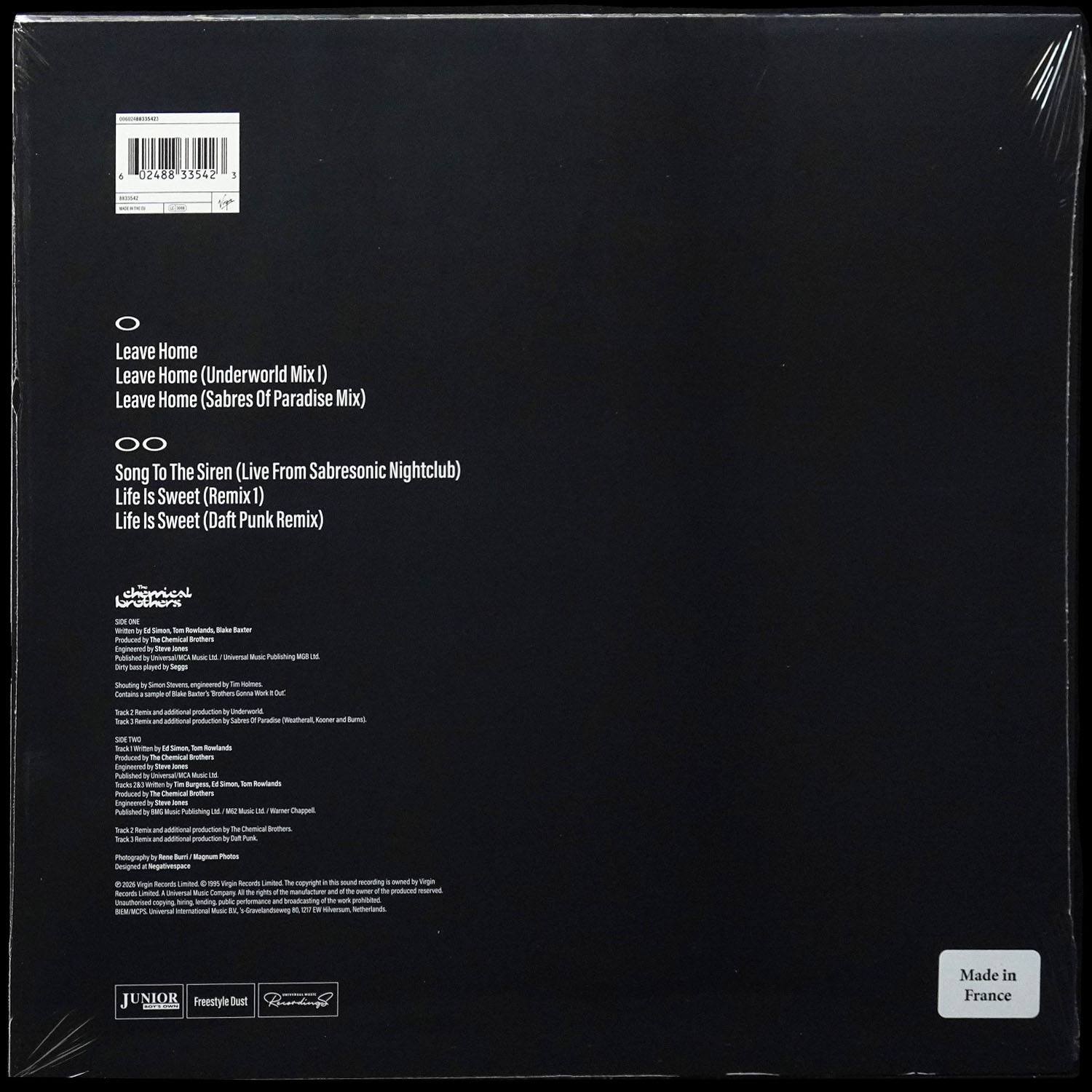 LP Chemical Brothers — Leave Home (цветной винил) фото 2