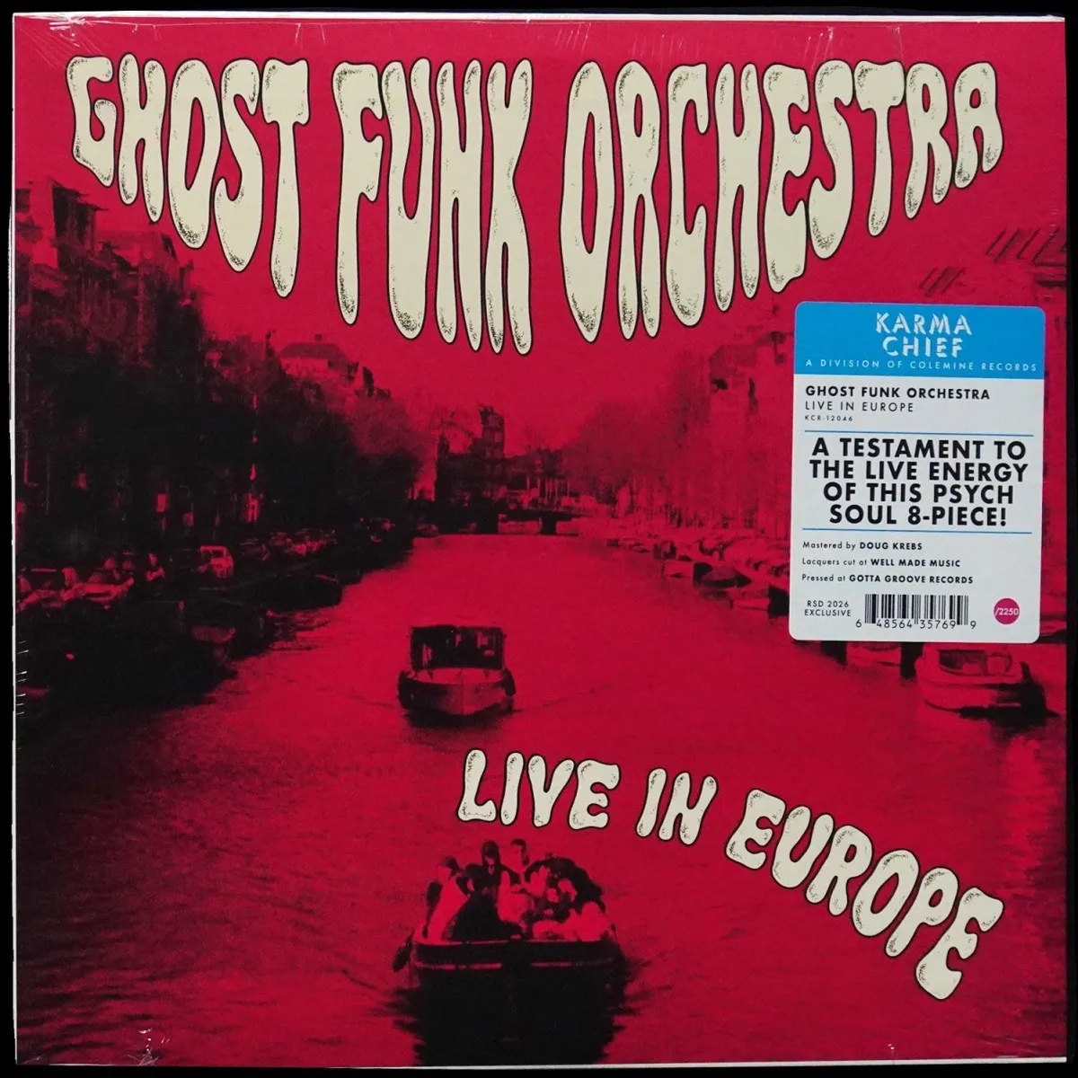 LP Ghost Funk Orchestra — Live In Europe фото