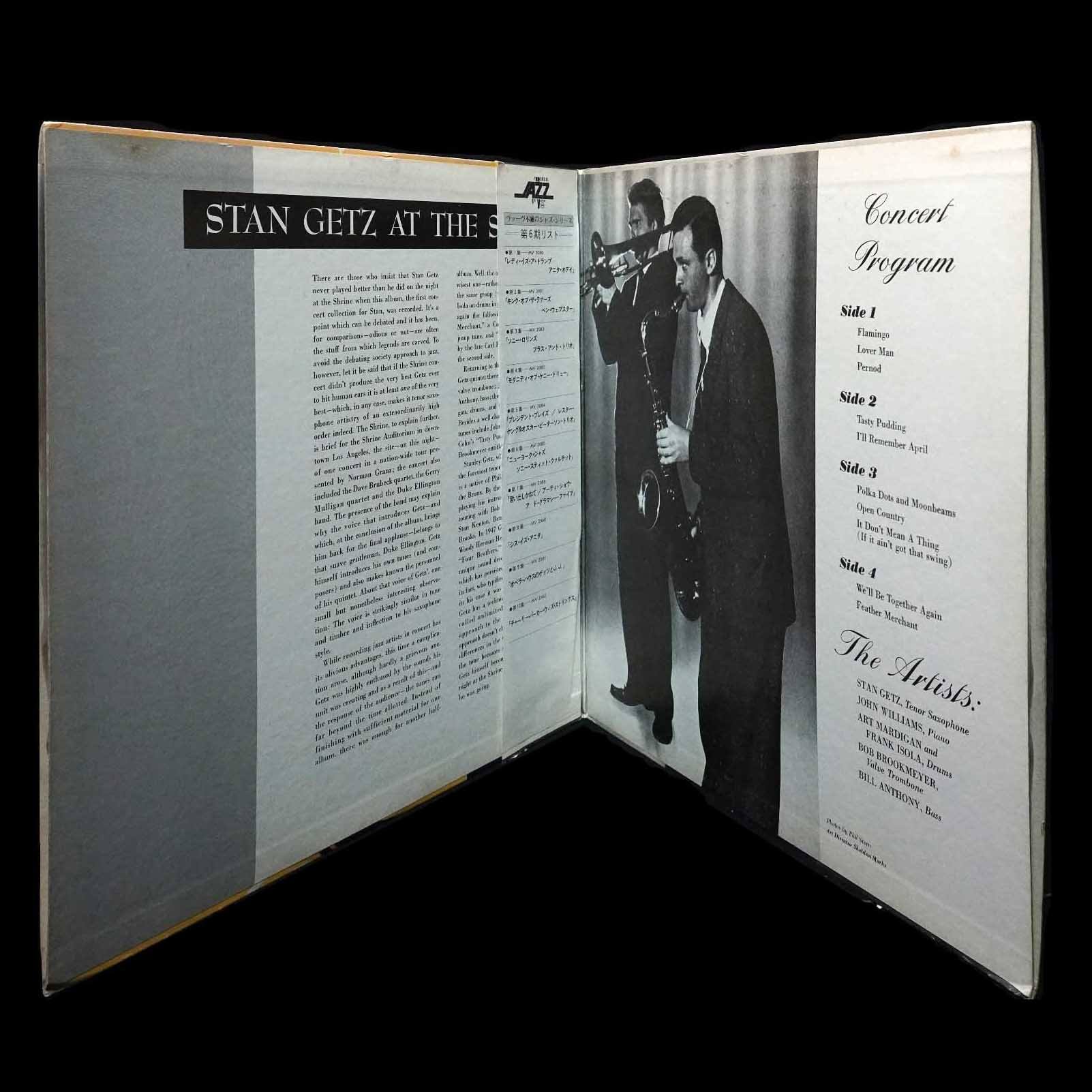 LP Stan Getz — At The Shrine (2LP, моно, + obi) фото 9