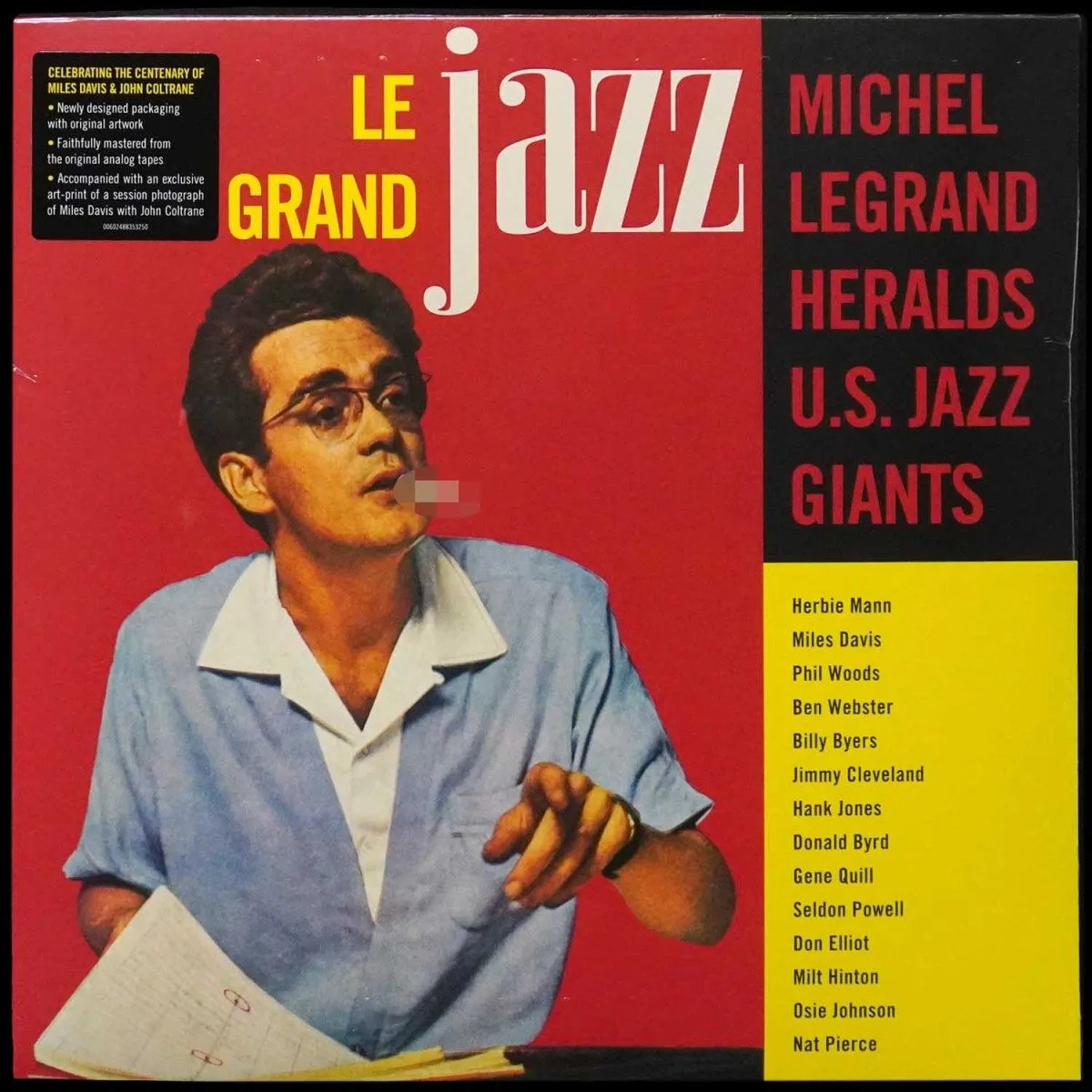 LP Michel Legrand — Legrand Jazz (Michel Legrand Heralds U.S. Jazz Giants) фото