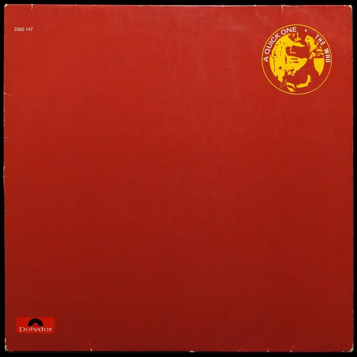 LP Who — A Quick One фото