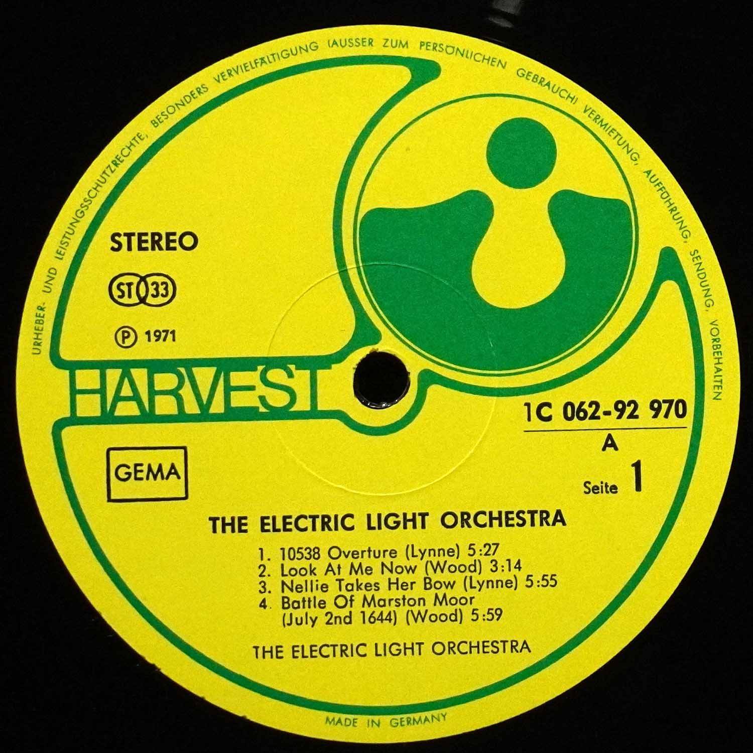 LP Electric Light Orchestra — Electric Light Orchestra фото 3