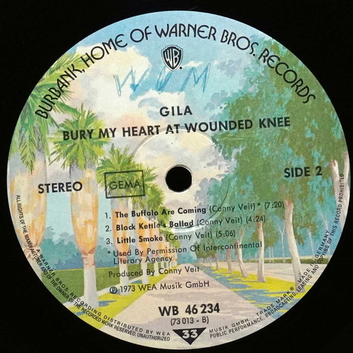 LP Gila — Bury My Heart At Wounded Knee фото 4