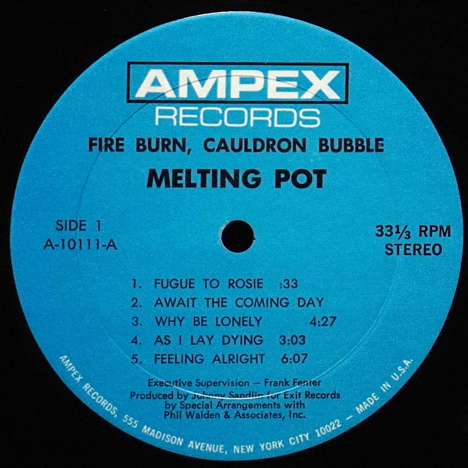 LP Melting Pot — Fire Burn, Cauldron Bubble фото 3
