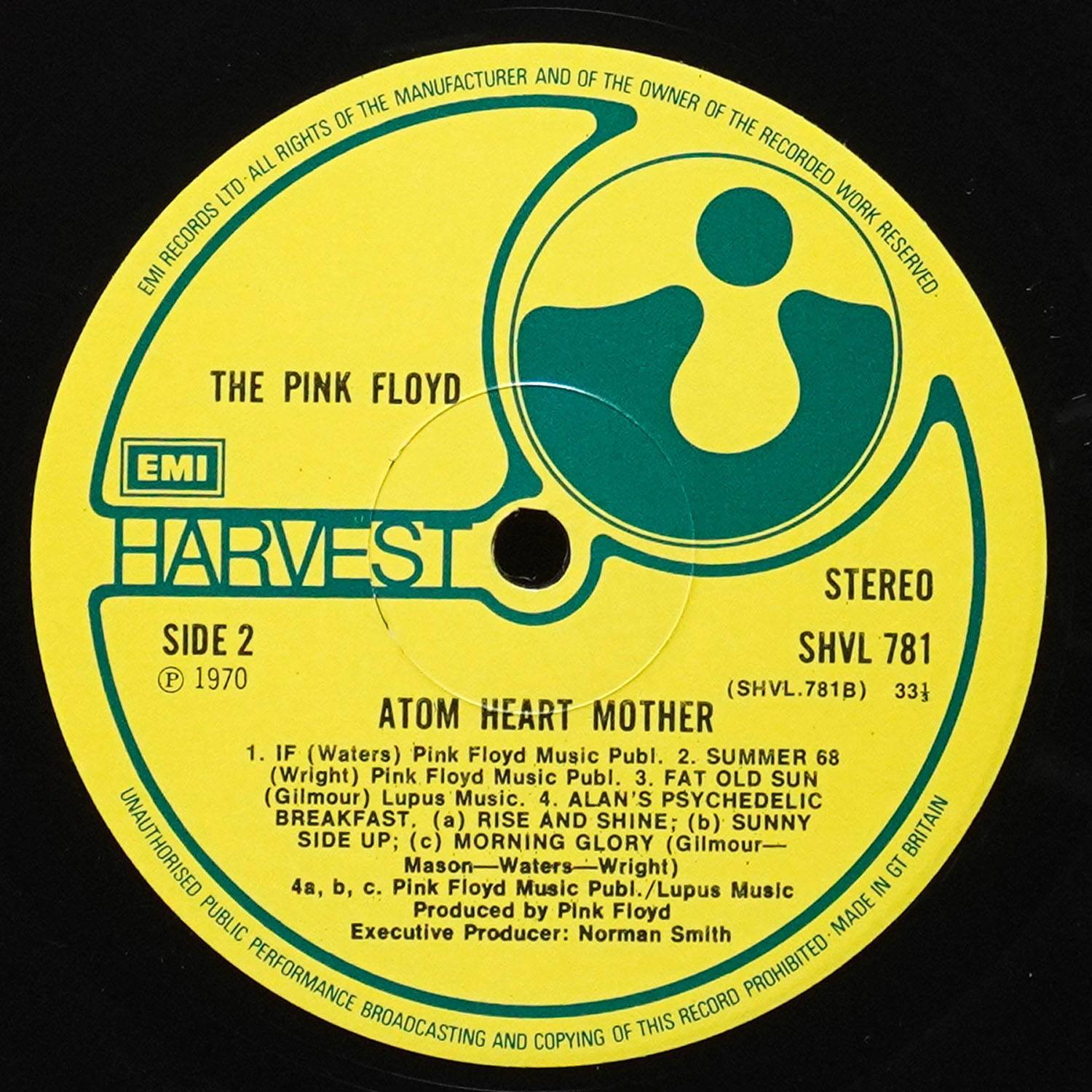 LP Pink Floyd — Atom Heart Mother фото 4