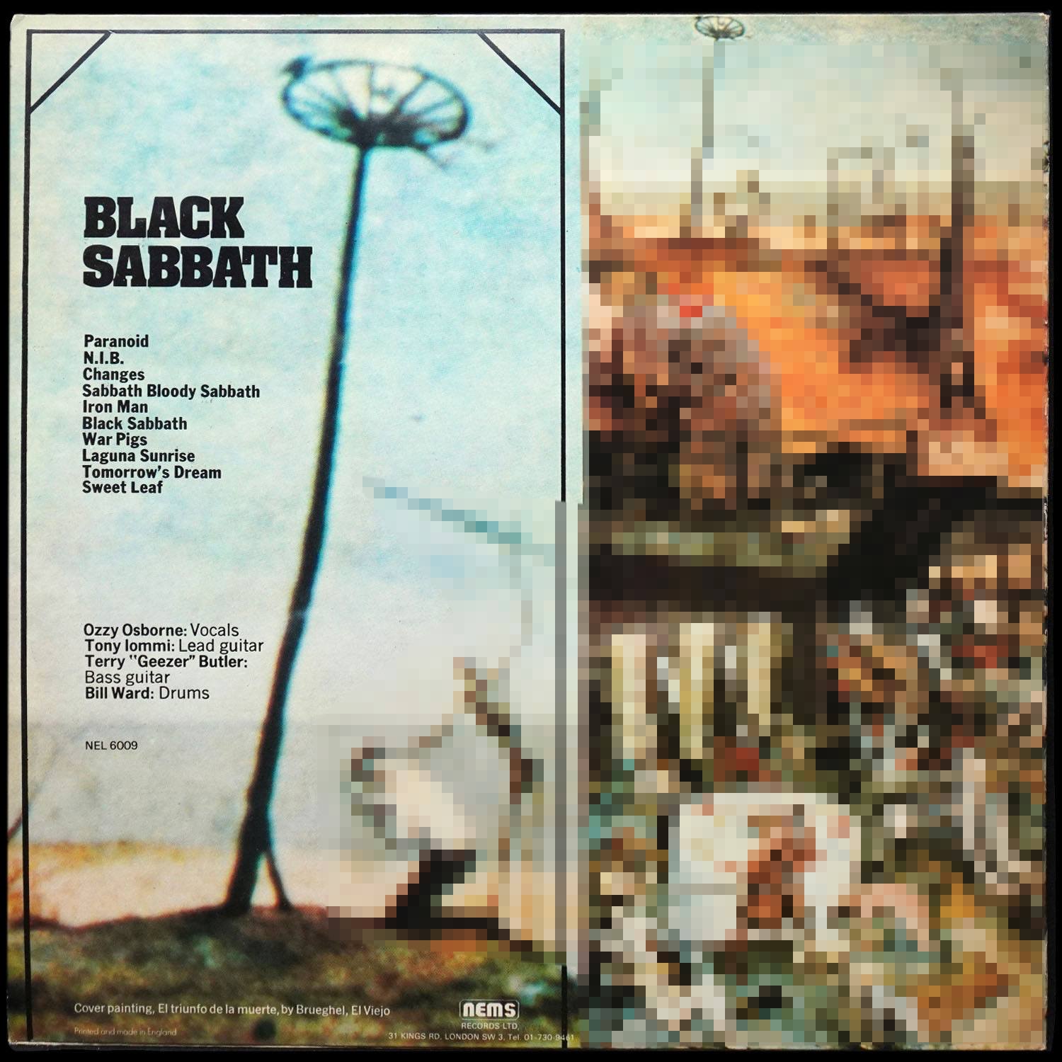 LP Black Sabbath — Greatest Hits фото 2