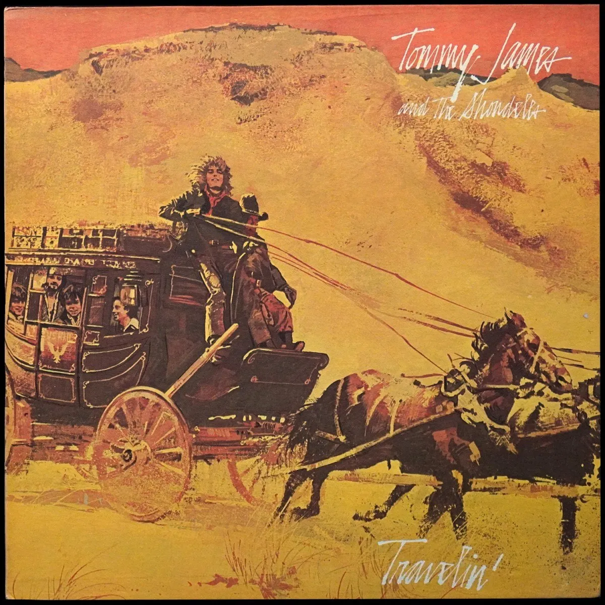 LP Tommy James And The Shondells — Travelin' фото