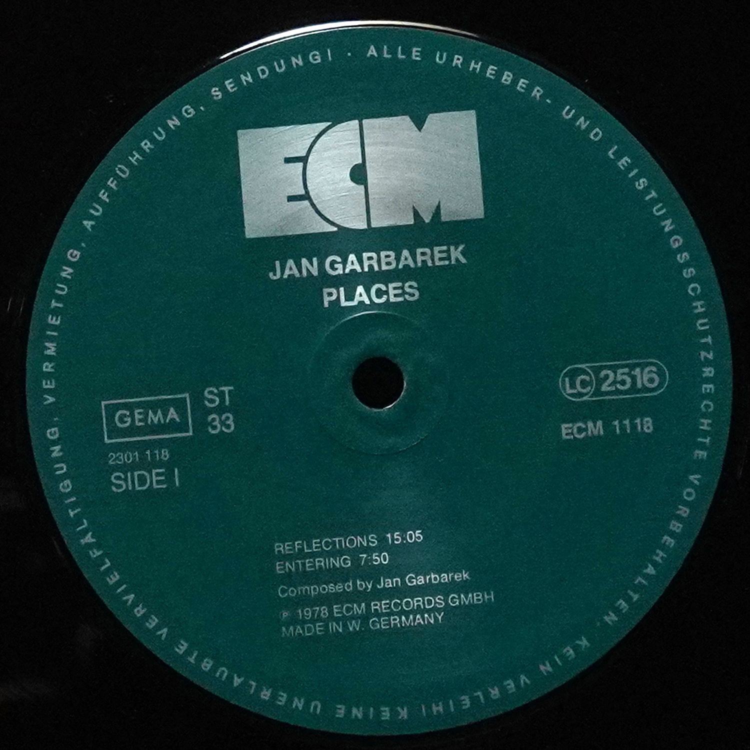 LP Jan Garbarek — Places фото 3