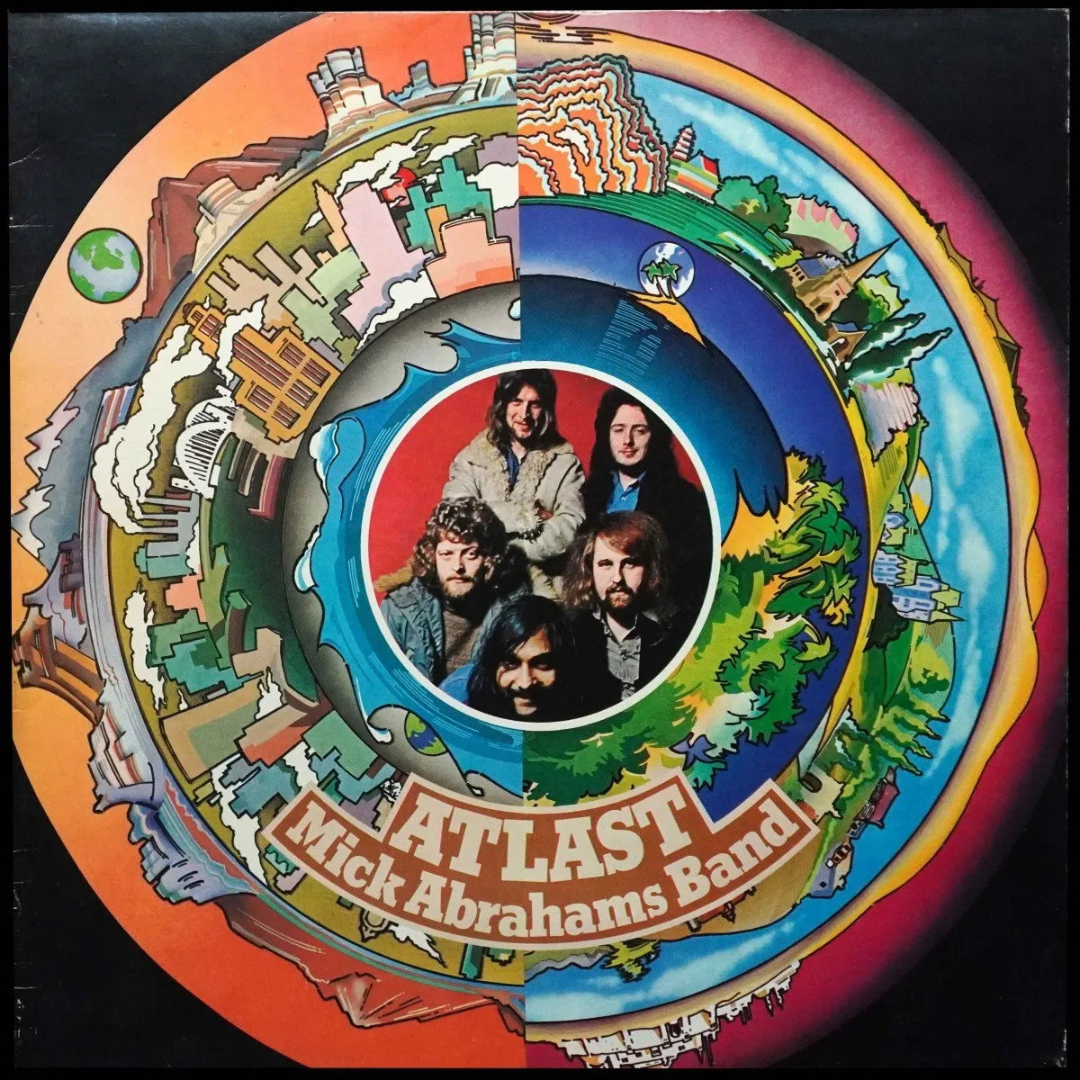 LP Mick Abrahams Band — At Last фото