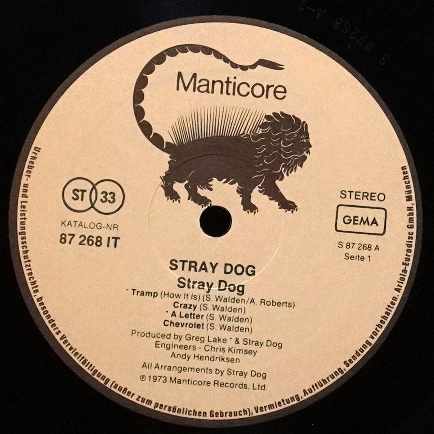 LP Stray Dog — Stray Dog фото 3