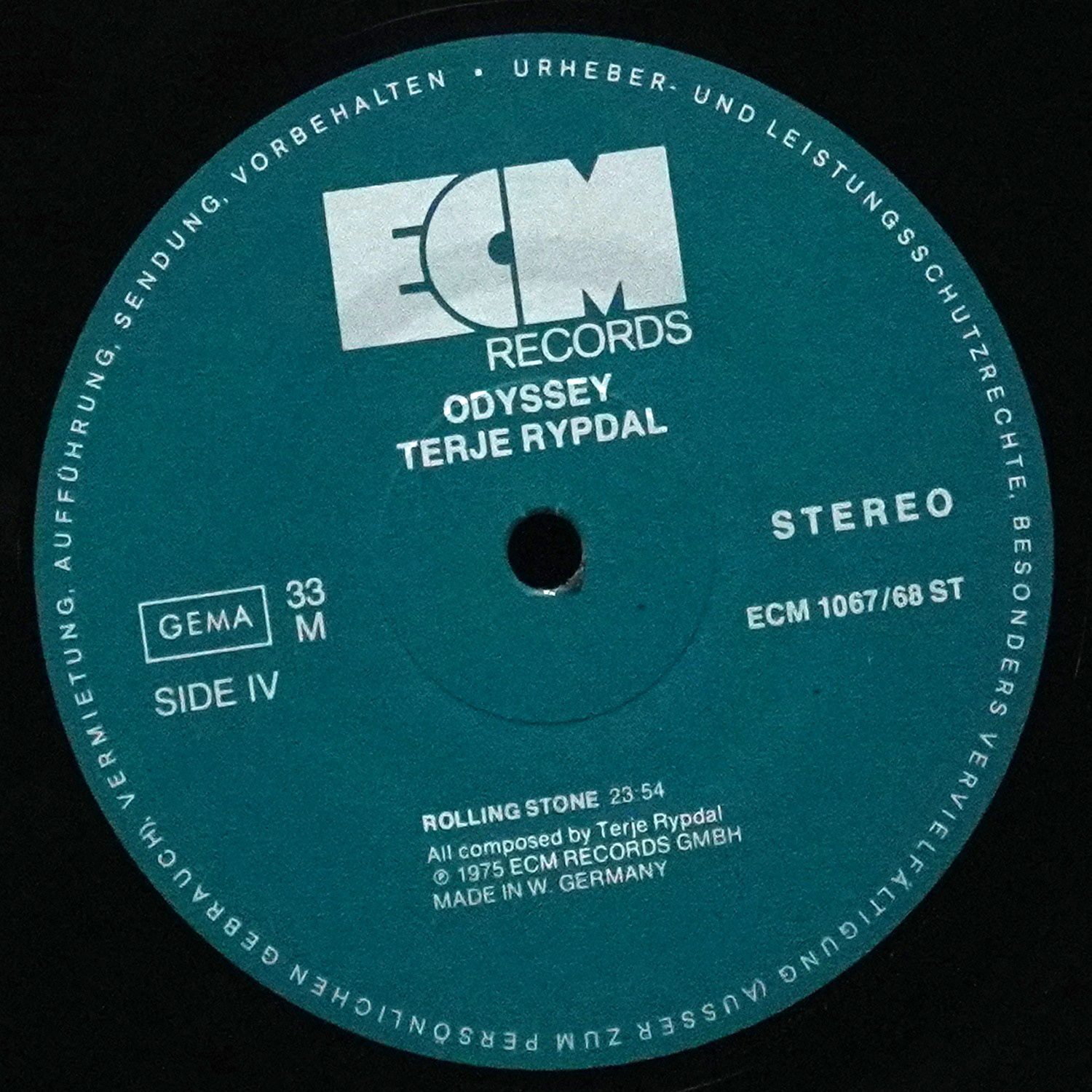 LP Terje Rypdal — Odyssey (2LP) фото 7