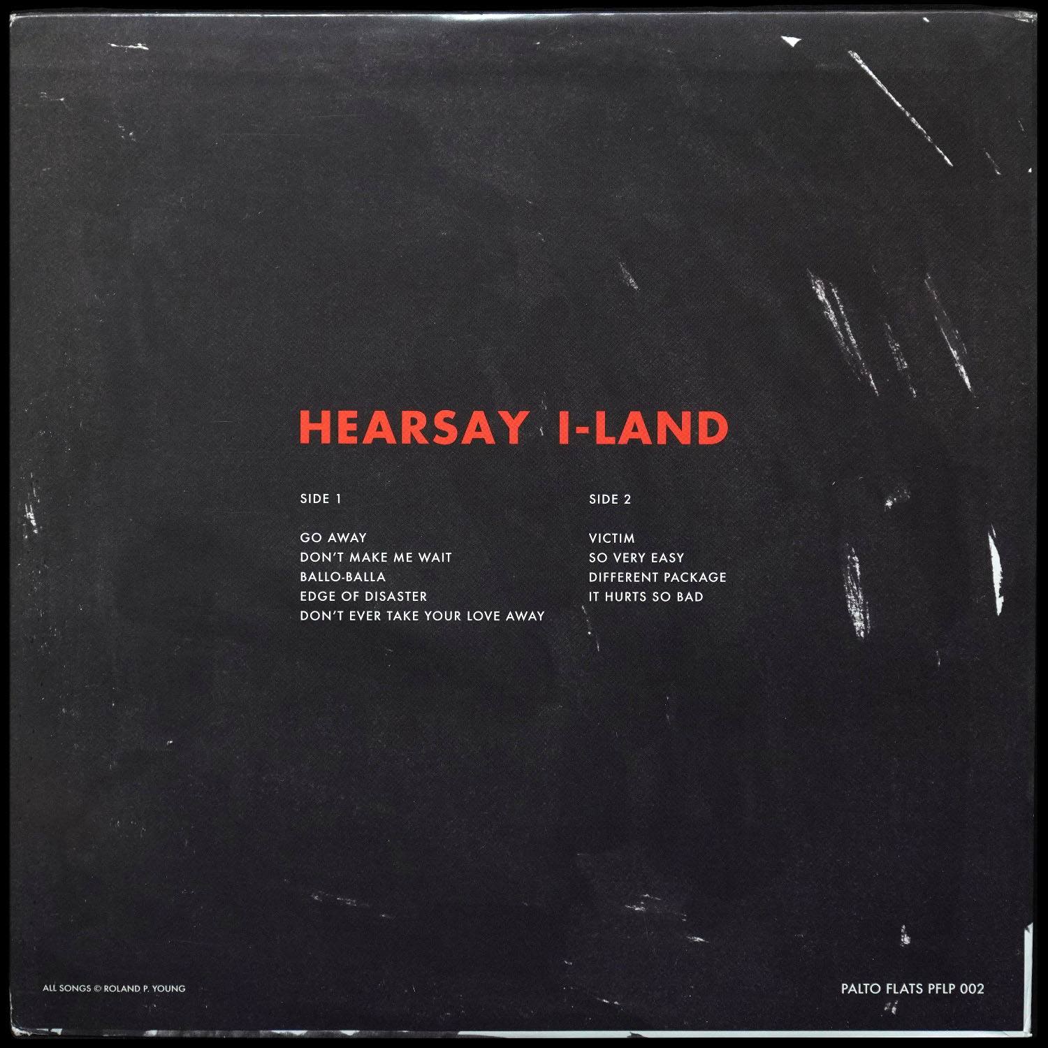 LP Roland Young — Hearsay I-Land фото 2